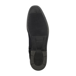 Botas de equitação HKM Lack em couro envernizado