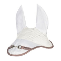 Capuz anti-moscas HKM Golden Bit Branco