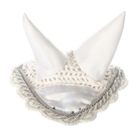 Touca anti-moscas de competição HKM Hobby Horsing Branco