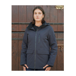 Parka impermeável feminina Safa Flags & Cup mulher Parka impermeável feminina Safa Flags & Cup mulher