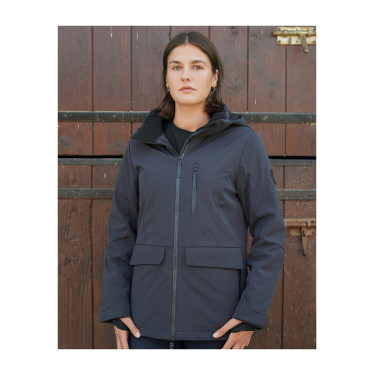Parka impermeável feminina Safa Flags & Cup mulher Parka impermeável feminina Safa Flags & Cup mulher