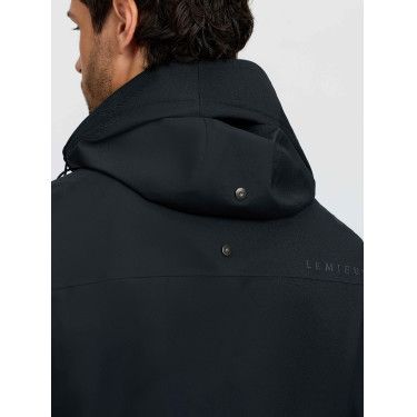 Casaco Impermeável Masculino Leve Preto LeMieux homem