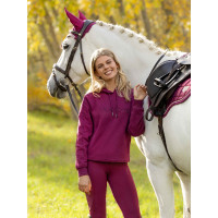 Camisola com capuz Eden Sparkle LeMieux Amora-preta Bordô Camisola com capuz Eden Sparkle LeMieux Amora-preta Bordô