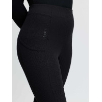 Calças justás caneladas Young Rider Orla LeMieux Preto