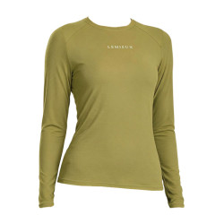 Camiseta esportiva de manga comprida LeMieux Groselha Kaki Camiseta esportiva de manga comprida LeMieux Groselha Kaki