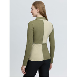 T-shirt technique LeMieux Rugby Harlequin femme T-shirt technique LeMieux Rugby Harlequin femme