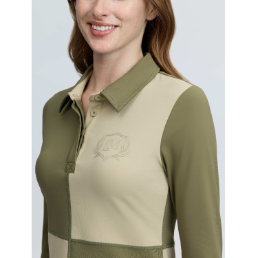 T-shirt technique LeMieux Rugby Harlequin femme T-shirt technique LeMieux Rugby Harlequin femme
