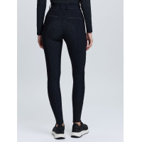 Calça de equitação LeMieux com fundo integral Tall Isabelle feminina Preto