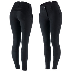 Calça de equitação com reforços de couro Daniela feminina Horze