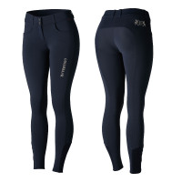 Calça de equitação com grip de silicone Meghan feminino B Vertigo Azul-marinho escuro