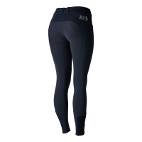 Calça de equitação com grip de silicone Meghan feminino B Vertigo Azul-marinho escuro Calça de equitação com grip de silicone Meghan feminino B Vertigo Azul-marinho escuro