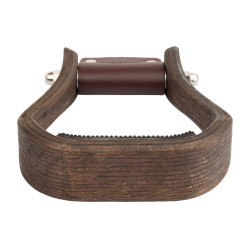Estribo western de madeira com banco antiderrapante de borracha Westwood