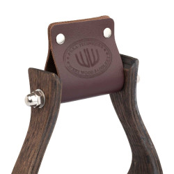 Estribo western de madeira com banco antiderrapante de borracha Westwood