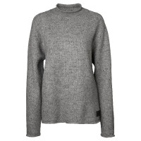 Sweatshirt Crew Mountain Horse mulher Mistura cinza Cinzento