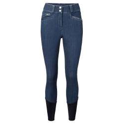 Calças de montar em denim Dream Mountain Horse mulher
