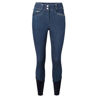 Calças de montar em denim Dream Mountain Horse mulher