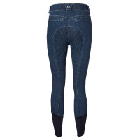 Calças de montar em denim Dream Mountain Horse mulher Calças de montar em denim Dream Mountain Horse mulher