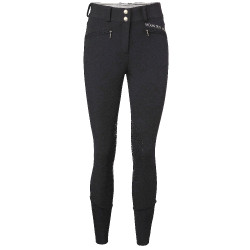 Calças de montar Diana com aderência de silicone no joelho Mountain Horse mulher