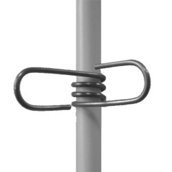 Isoladores Clip Inox Lacmé por 50 Isoladores Clip Inox Lacmé por 50
