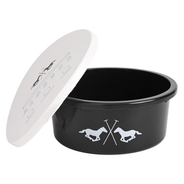 Balde comedouro HV Polo Nena 2 L Preto