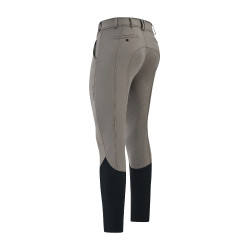 Calças de equitação Euro-Star Marcel FullGrip homem Tundra Castanho
