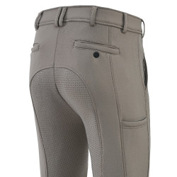 Calças de equitação Euro-Star Marcel FullGrip homem Tundra Castanho