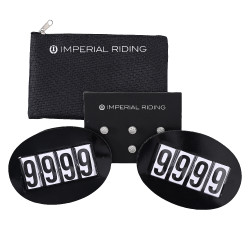 Número de competição equestre c/ alfinete – Imperial Riding (pack 2)