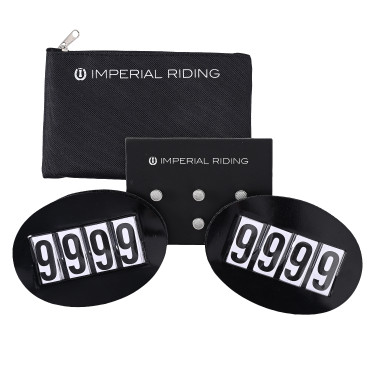 Número de competição equestre c/ alfinete – Imperial Riding (pack 2)