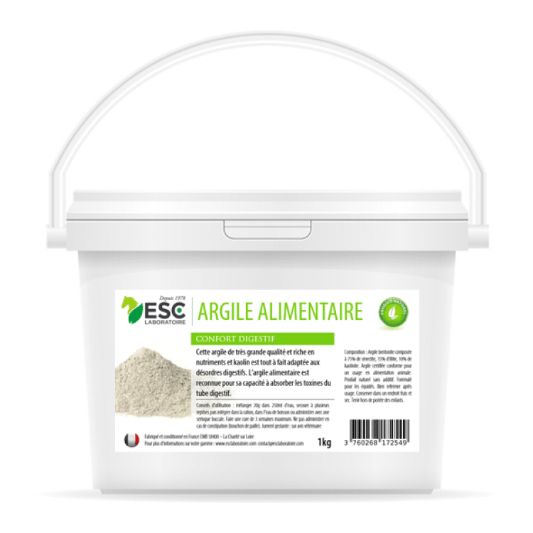 Argila alimentar ESC Laboratoire Argila alimentar ESC Laboratoire