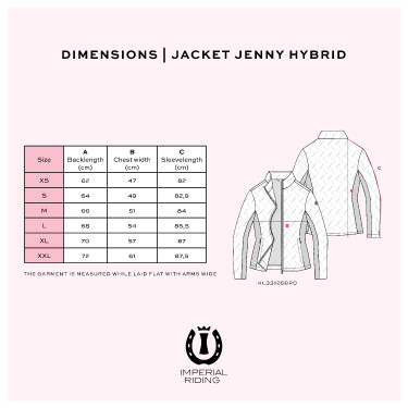 Casaco equestre híbrido feminino Imperial Riding Jenny