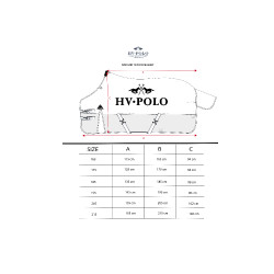 Manta de equitação impermeável 200g HV Polo 600D Manta de equitação impermeável 200g HV Polo 600D