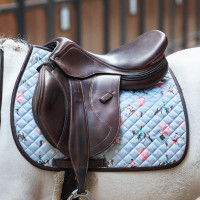 Manta de sela Imperial Riding Little Champion GP Azul céu
