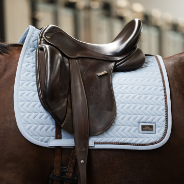 Manta de sela HV Polo Pearly Dressage Marinho Azul-marinho