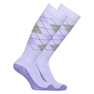 Meias Imperial Riding Queen of Diamonds mulher Glicina Violeta