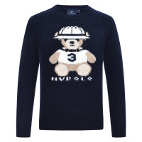 Camisola Infantil HV Polo Teddy criança Marinho Azul-marinho