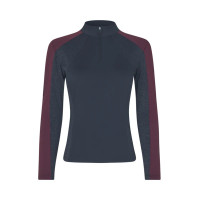 KLMegan top de treino feminino Kingsland mulher Marinho Azul-marinho