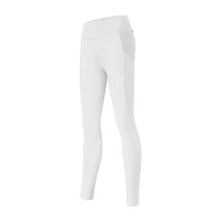 KLMegan legging de competição para mulher Kingsland Branco