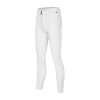 Kingsland KLKornelia calças de equitação F-Grip para mulher com morfologia em H Branco