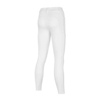 Kingsland KLKornelia calças de equitação K-Grip para mulher com morfologia em H Branco
