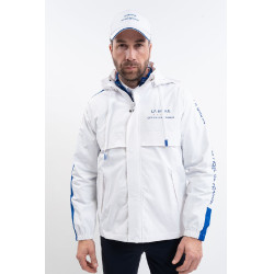 Casaco de chuva equitação CSIO La Baule branco Casaco de chuva equitação CSIO La Baule branco