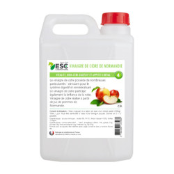 Vinagre de cidra puro da Normandia 2,5L ESC Laboratoire