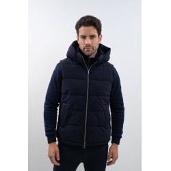 Colete acolchoado sem mangas Harcour Aubin Marinho Azul-marinho