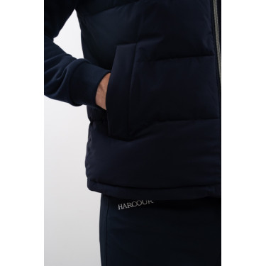 Colete acolchoado sem mangas Harcour Aubin Marinho Azul-marinho