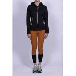 Casaco com zíper Harcour Sworm feminino Preto