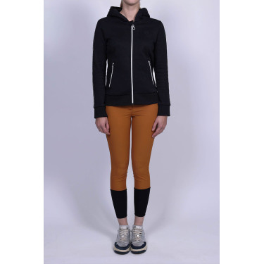 Casaco com zíper Harcour Sworm feminino Preto