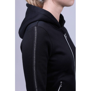 Casaco com zíper Harcour Sworm feminino Preto