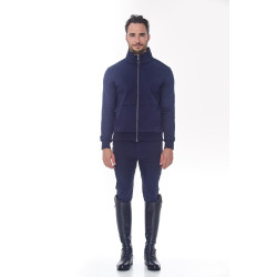 Suéter masculino de equitação para o frio