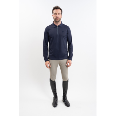 Polo de equitação masculino Harcour Pico Polo de equitação masculino Harcour Pico