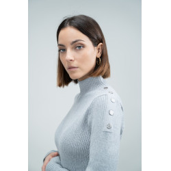 Suéter de Equitação Feminino Elegante Harcour