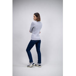 Suéter de Equitação Feminino Elegante Harcour